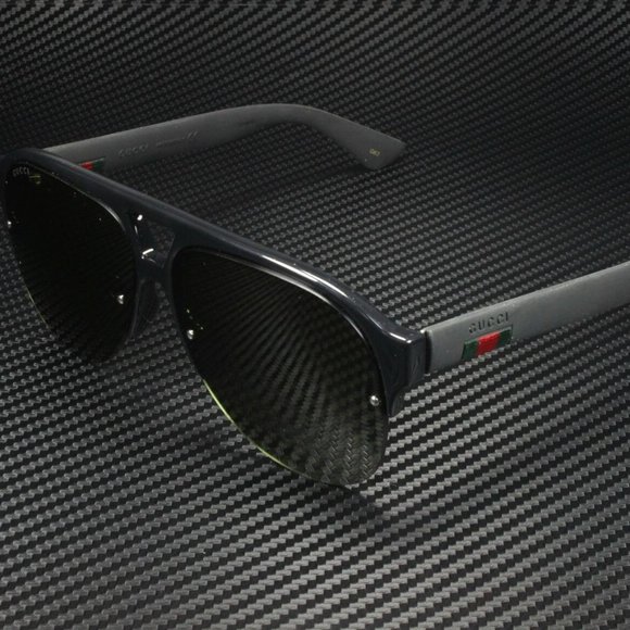 Gucci Other - Gucci Black Green 59mm Sunglasses